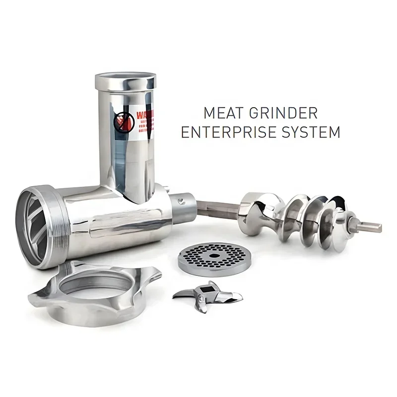 900W22# Stainless Steel Industrial Sausage Meat Grinder Chopper Beef Mincer Commercial Professional Meat Grinder Machine 4
