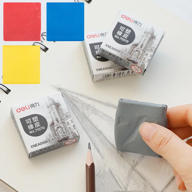 CoolKneadableArtErasersPencilEraserStudentDrawingSketchRub