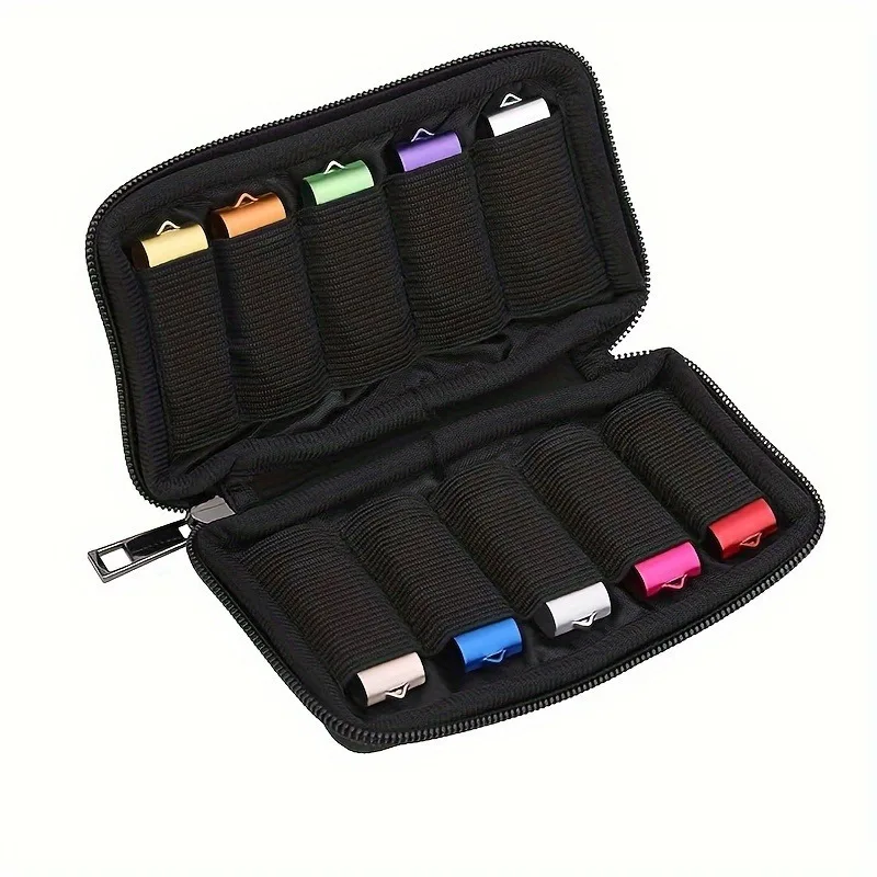 Portable Dustproof Flash Drive and Accessories Organizer Storage Bag
