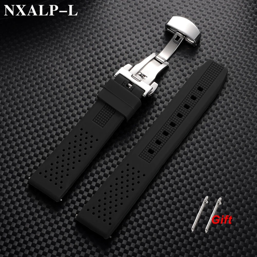 Breathable Silicone Quick Release Universal Watch Strap - Elegant Wristband