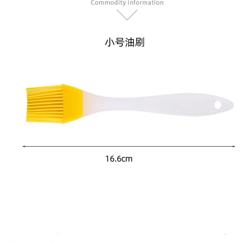 Aixiangru Food Grade Silicone Brush Egg Liquid Barbecue Brush Baking Edible Oil Oven For Kitchen Accessories Small
