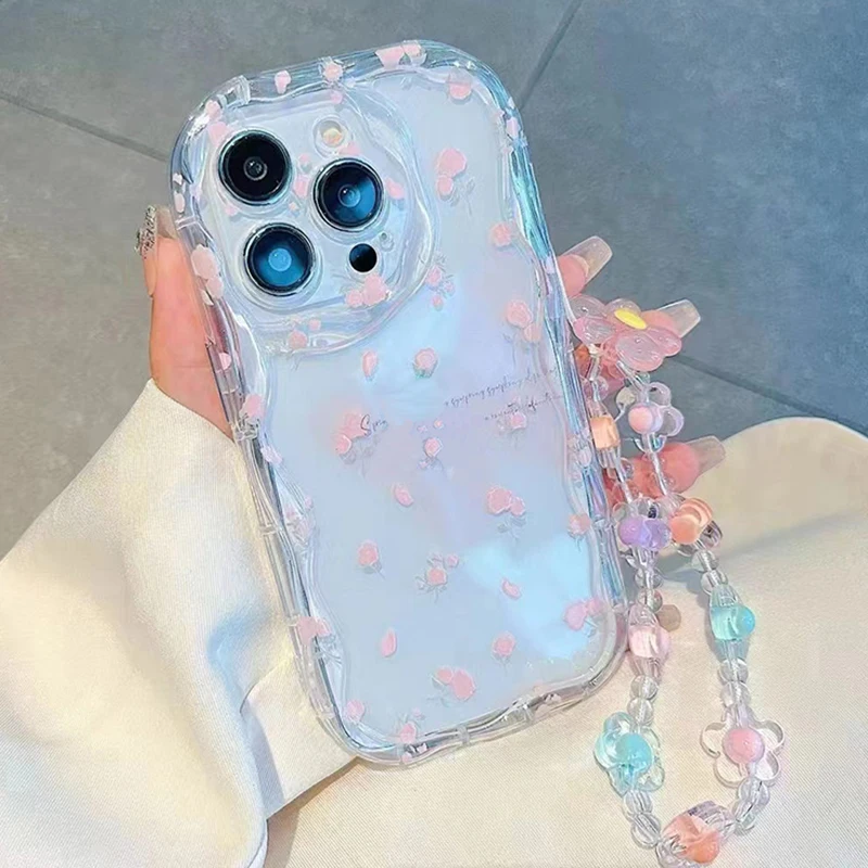 Elegant Butterfly Rose Flower Phone Case Cover
