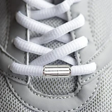 2PCS Shoelace Buckle Lock Metal No Tie Sneaker Kits Metal Lace Buckle Fashionable Shoelaces Accessories Durable