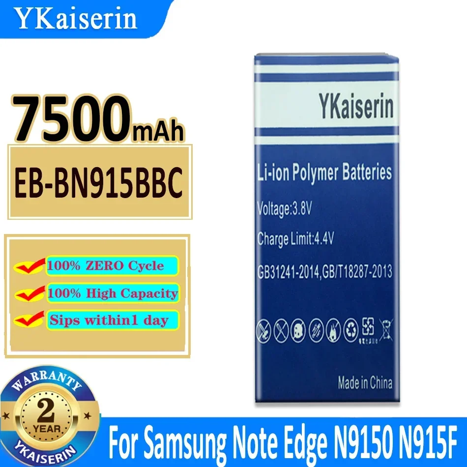 

Battery For Samsung Galaxy Note Edge N915 N915F N915A N915T N915K/L/S N915V N915G N9150 EB-BN915BBC 7500mAh