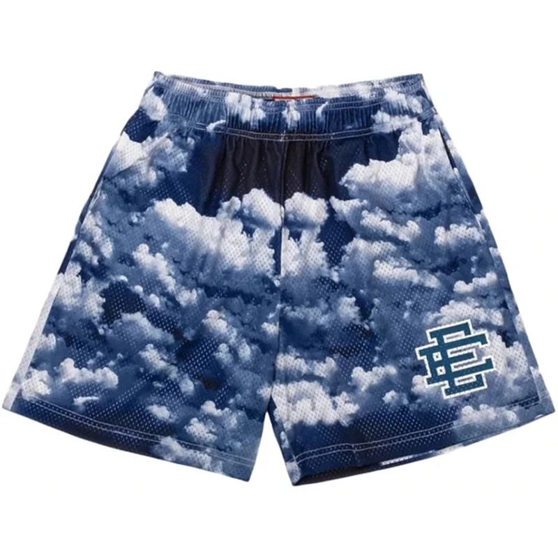 Eric Emanuel EE Basic Short NEW YORK CITY SKYLINE 2024 men's fitness exercise shorts breathable mesh casualjogging 2