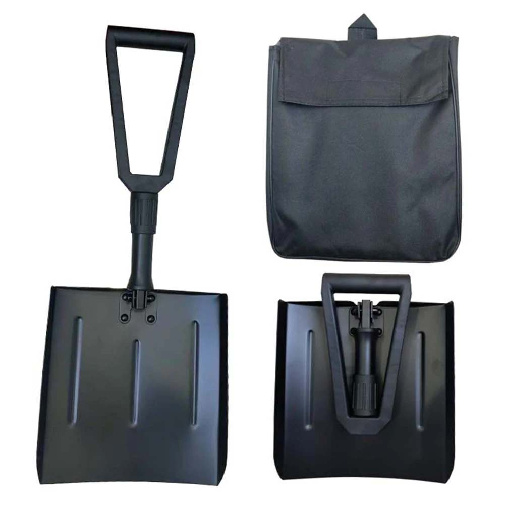 

Aluminum Alloy Foldable Snow Shovel Non-slip Snow Removal Cleaning Tool