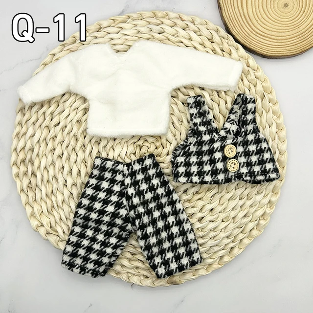 Fashion 30cm 1/6 Anime Bjd Doll Princess Clothes Accessories Suit Loli Skirt Girls Kids Doll Dress Up DIY Toy Gift Reborn Kawaii - Q-11 clothes, 30 cm