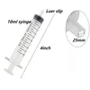 2-20Pcs 1ml-10ml Plastic Reusable Syringe For Measuring Nutrient Hydroponics Kithchen Tool 6
