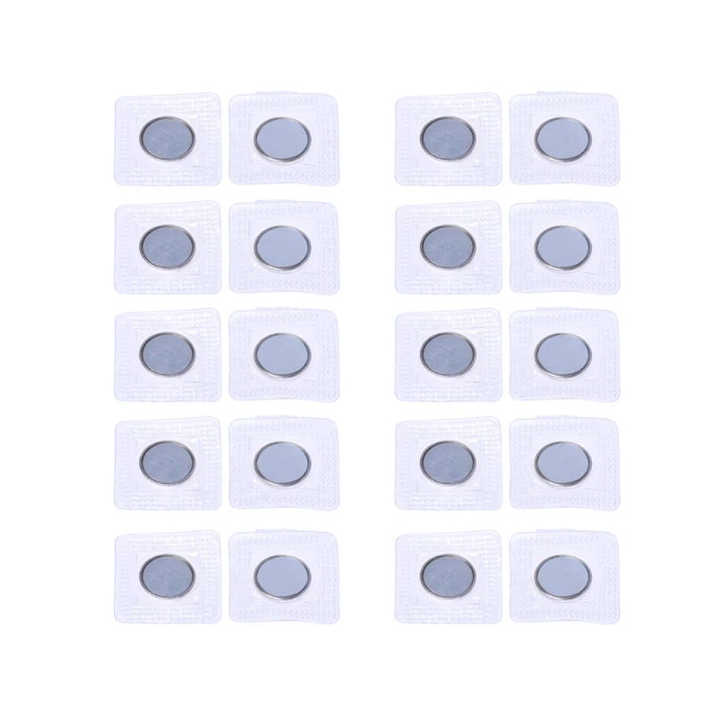

10 Sets Invisible Sew Magnet Fastener For Handbag Clothing