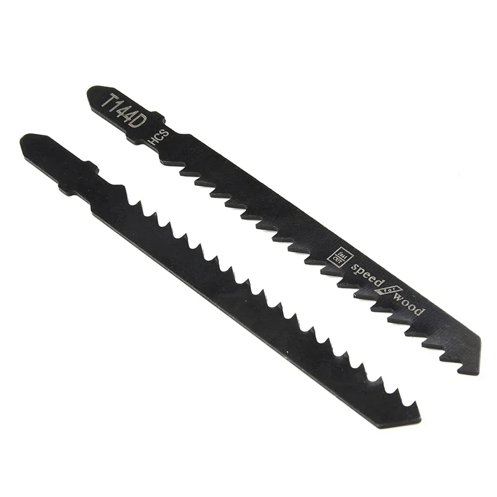 10Pcs Jig Saw Blades Set HCS Assorted Saw Blades T144D T244D For Wood Fast Cutting Jigsaw Woodworking Tool