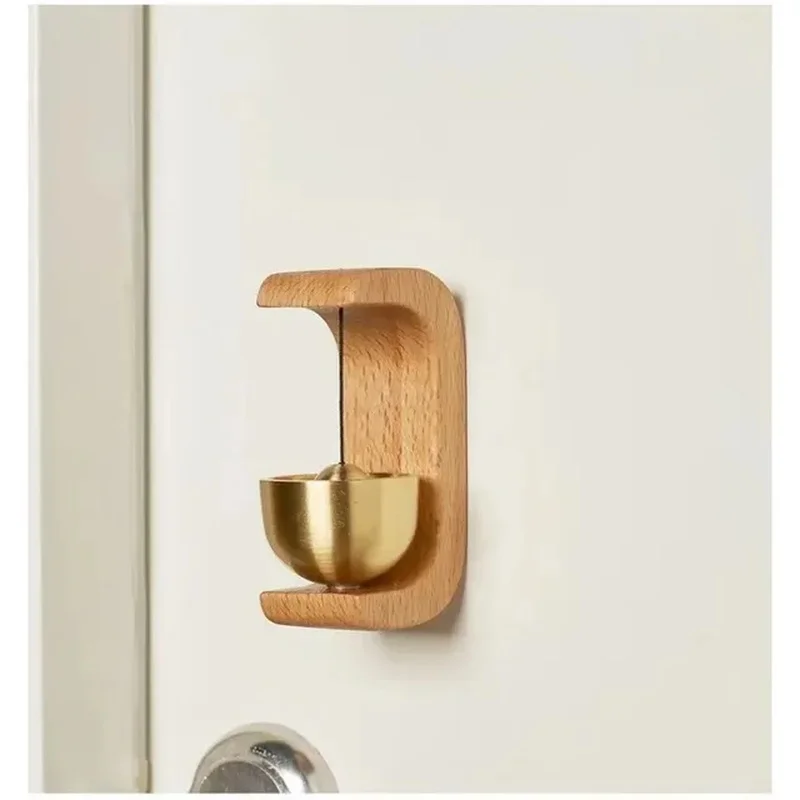 Dopamine Wind-bell Magnetic Inhalation Home Wind-bell Beech Car Into The Door To Remilnd The Bell Copper Bell Walnut Copper Orna