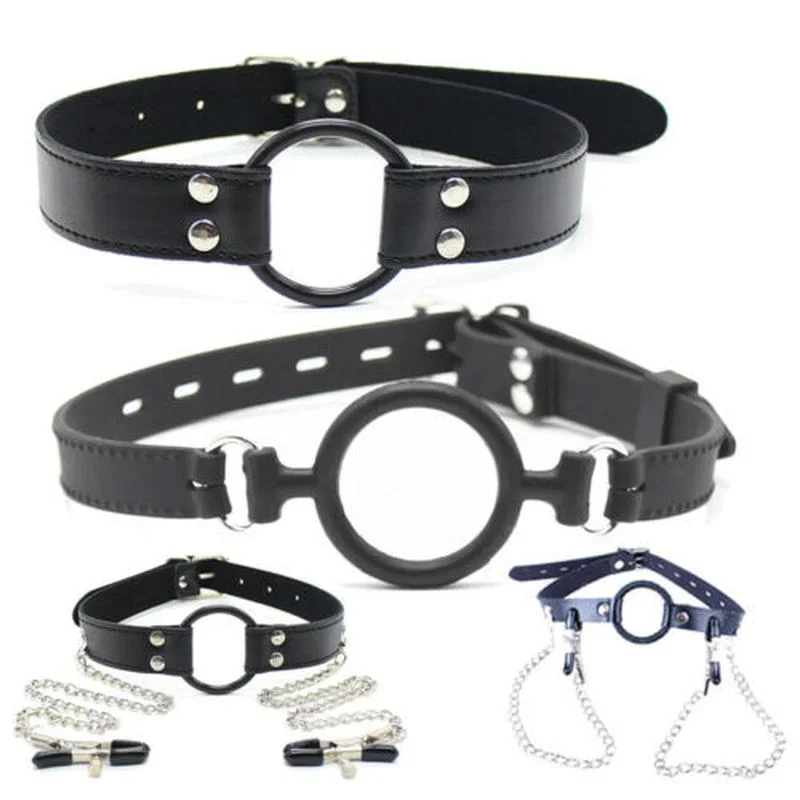 Open Cup Bondage Ears Set main image 1