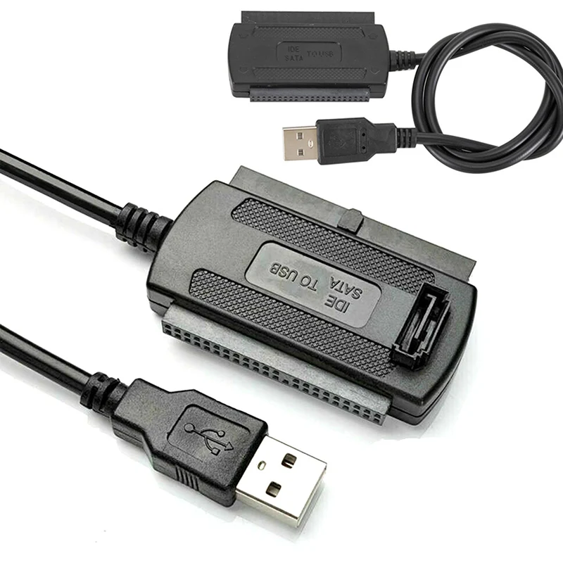USB 2.0 To IDE Adapter Converter Cable For 2.5 3.5 Inch Hard Drive HD adapter converter cable