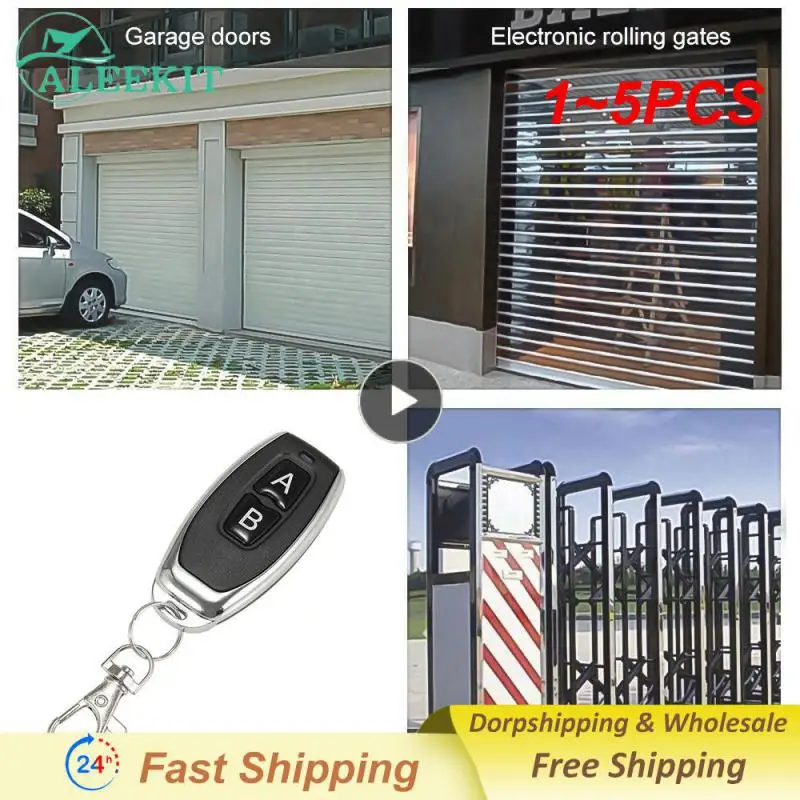 

1 ~ 5 шт. Высокое качество программирования пульт дистанционного управления для гаражной двери инновационный простой в использовании электрический ключ для гаражной двери копия удобный надежный