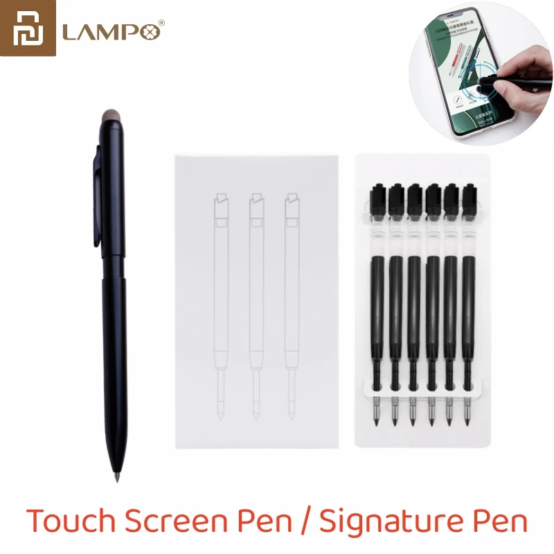 Lampo Universal 2 In 1 Stylus Pen Signing Pen 0.5mm Tablet Capacitive