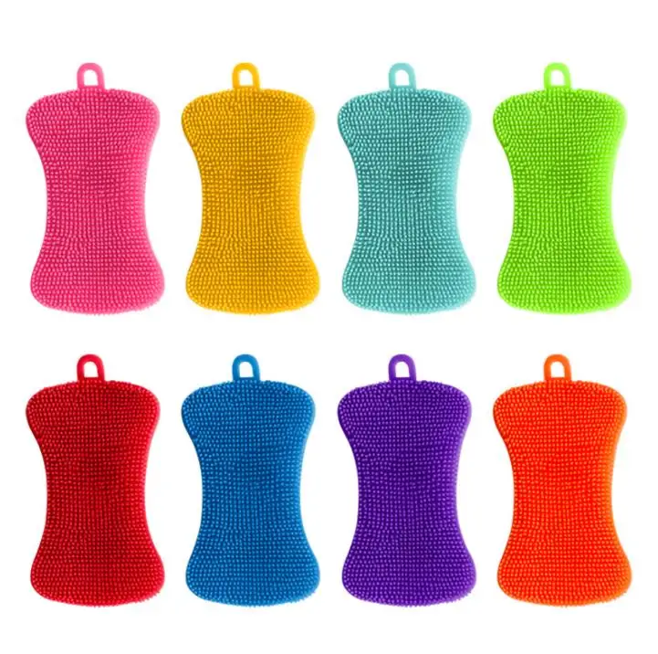 

Щетка для мытья кухни, силиконовый коврик для мытья посуды, кастрюли, сковородок, губки, скребок, домашний инструмент SN4039