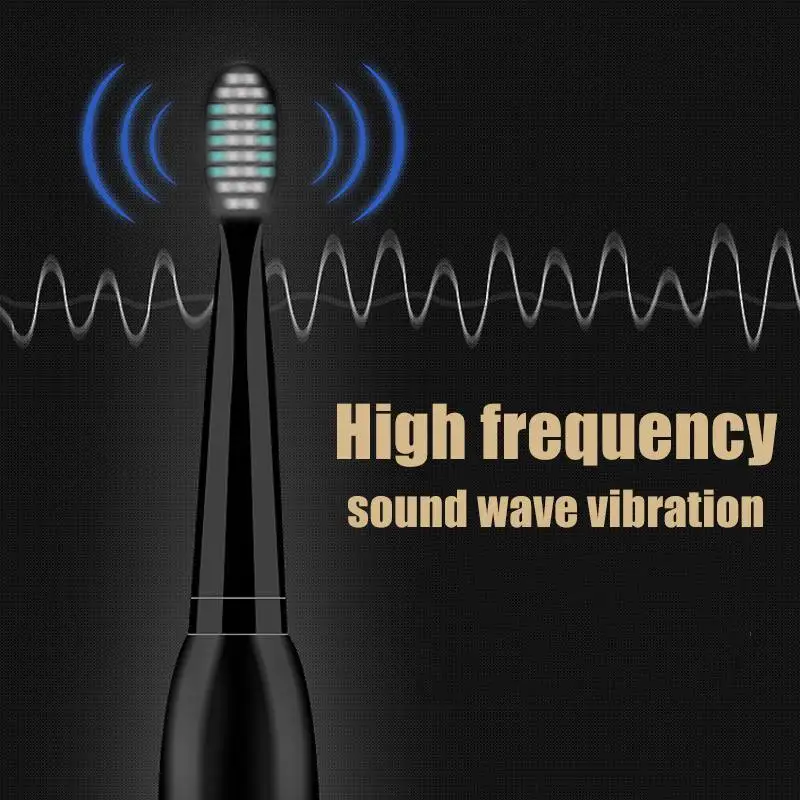Electric Toothbrush USB Charge Rechargeable Washable Electronic Whitening Teeth Brush J110
