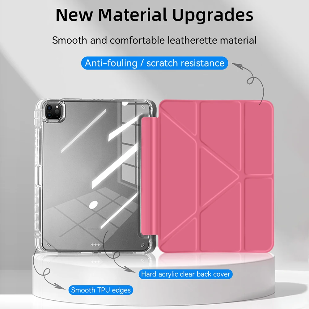 Premium Tablet Case with Pencil Holder, Compatible with Multiple Generations