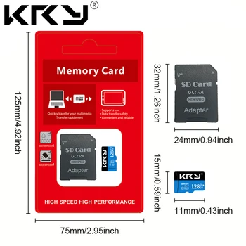 Micro TF SD Card 128GB 64GB 32GB 16GB 8GB Class 10 Memory Card 128 64 32 16 8 GB SD TF Card Micro TF SD Memorycard For Phone