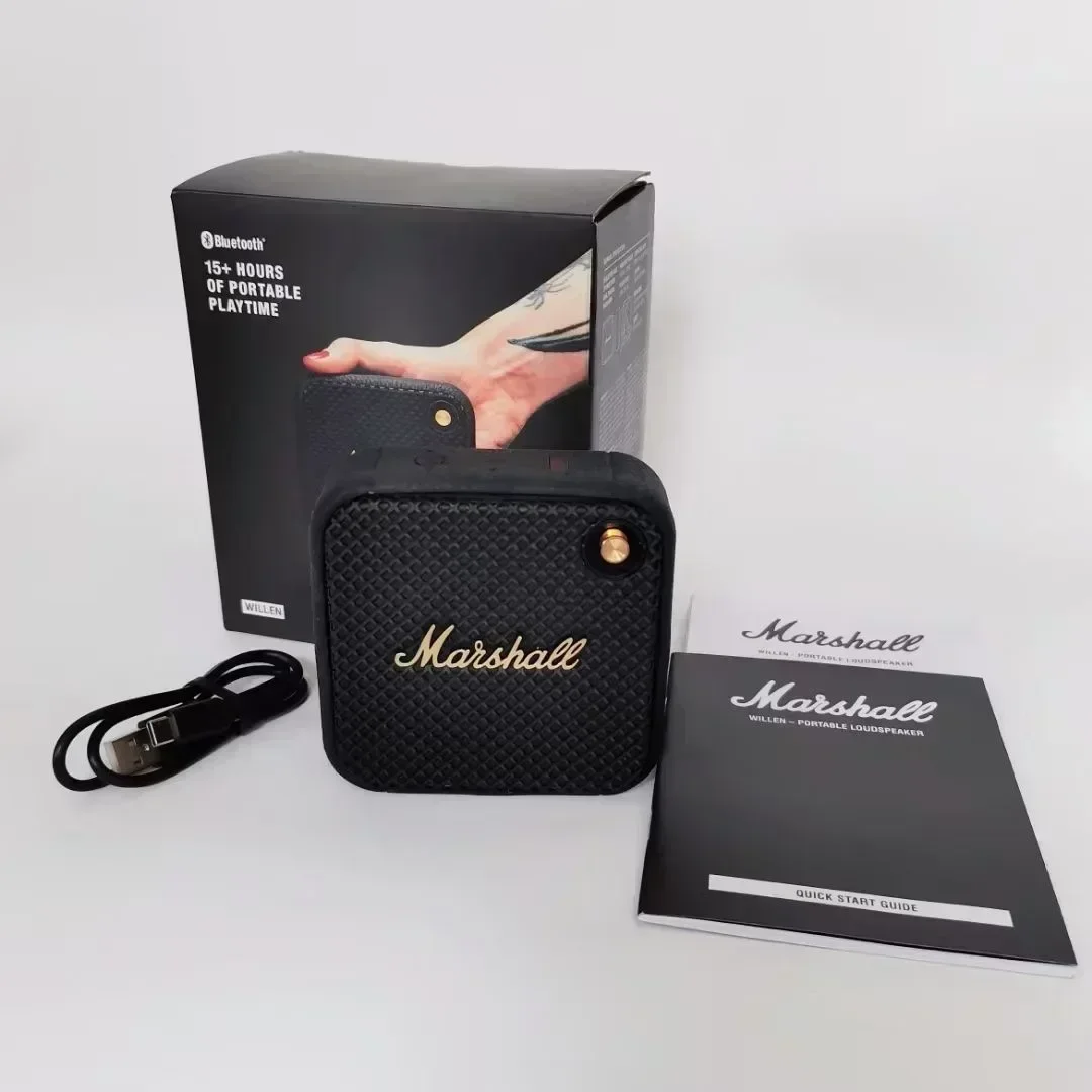 Original Marshall Willen Bluetooth speaker outdoor horse waterproof sports speaker wireless stereo subwoofer portable speaker 8 S7864dd50df1149fcb2f518a9e868363d2