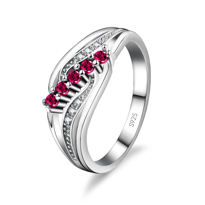 925 Sterling Silver Promising Rings For Women Girls silver rings,silver ring