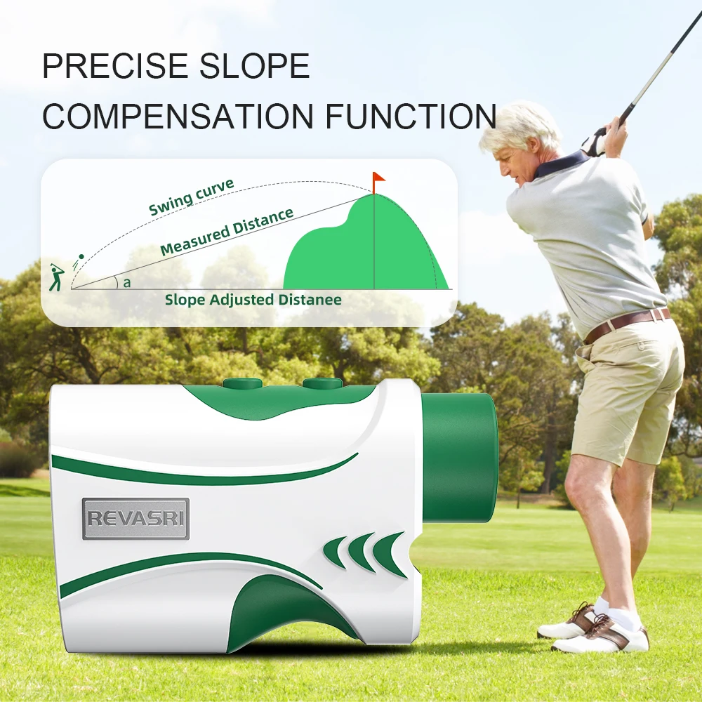 Golf Rangefinder with Slope Lock 2