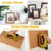 Picture Frame Gun Nailer With 1000pcs Nails Manual Flex Point Tacker Framing Pin Stapler Lightweight Point Nail Tacker Hot sale 5
