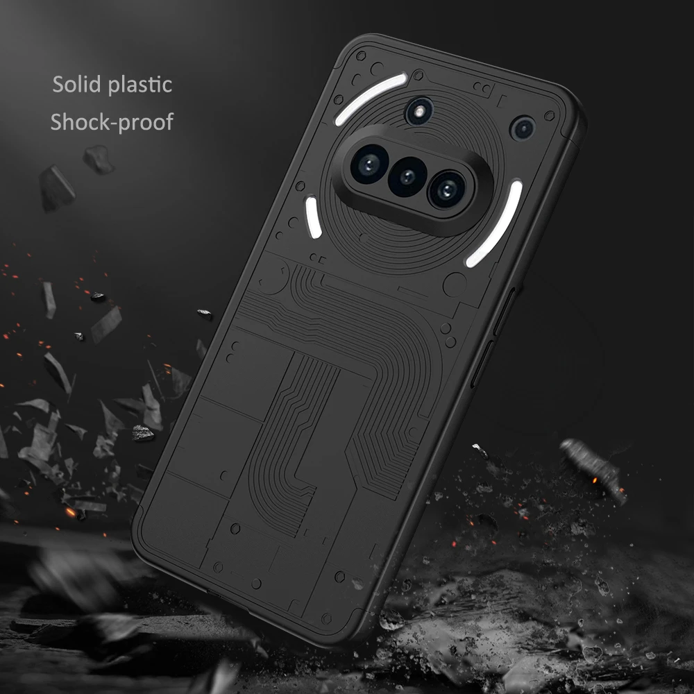 Ultra Thin Matte Frosted Hard Plastic Flashlight Cutout Case