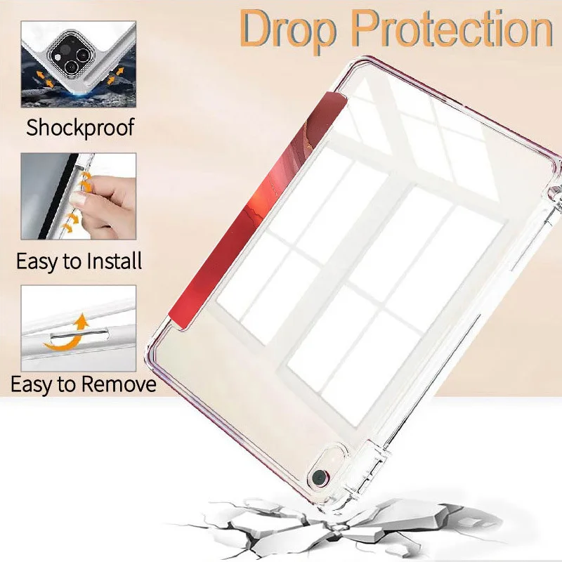 Smart iPad Case with Pen Holder, Enhanced Protection and Functionality