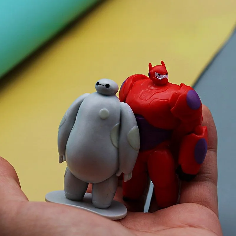 In Stock 16cm Cartoon Big Hero 6 Baymax Man Anime Figure Toys Baymax Model Doll Pvc Action I.1346152451