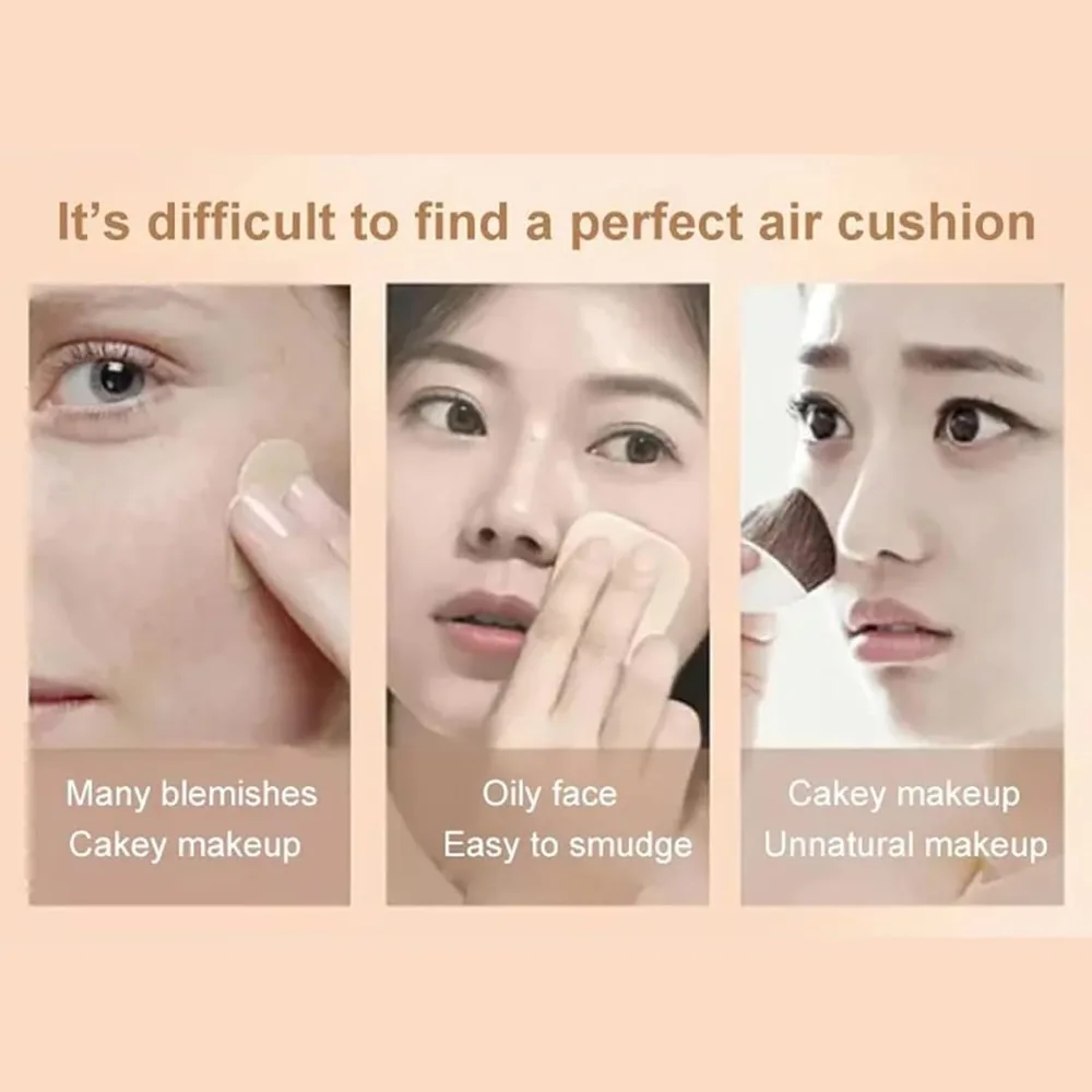 Waterproof MZV Air Cushion BB Cream Brightening Foundation Concealer Water Bead Longlasting Cc Cream Unisex