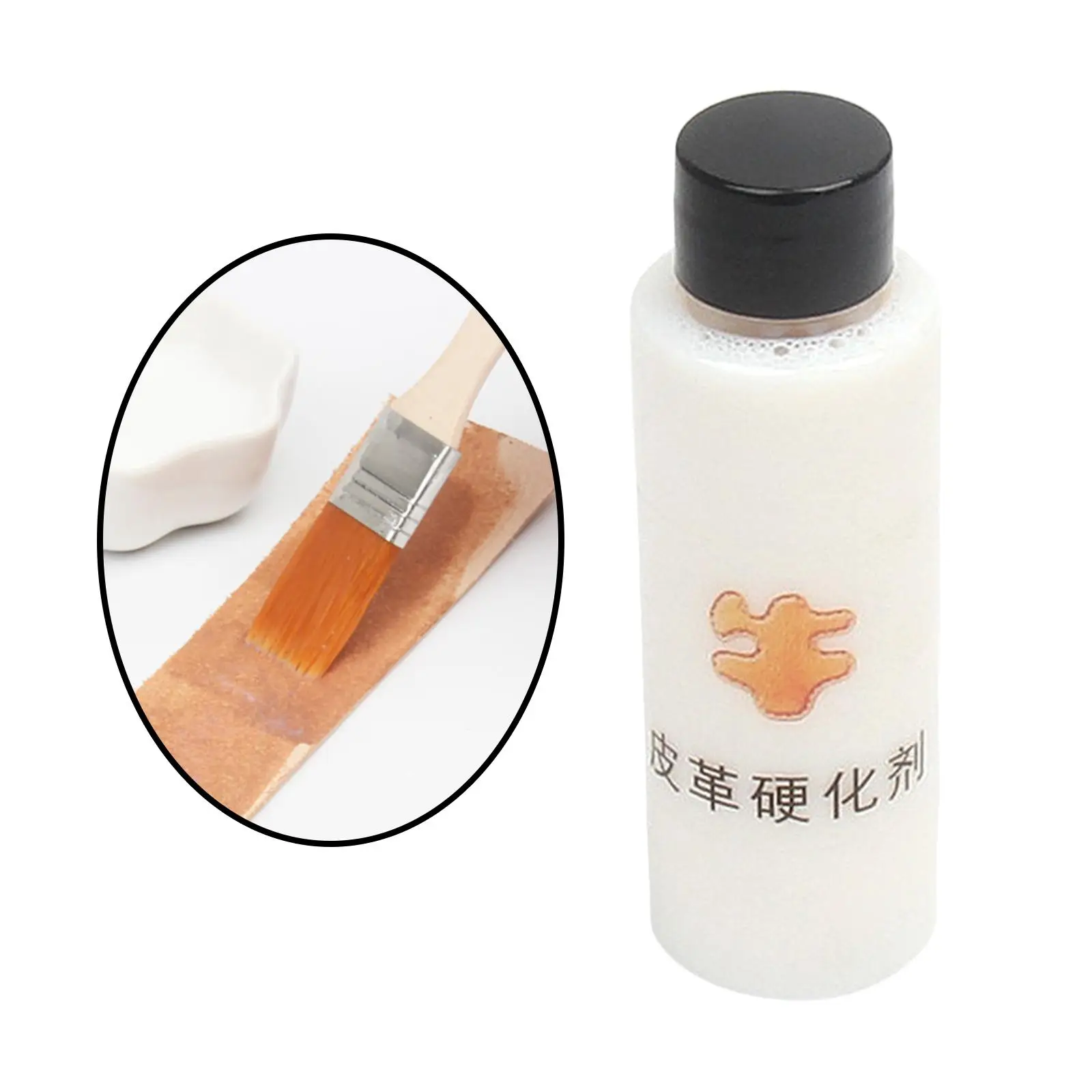 Leather Hardener Leathercraft DIY Shaping Gel Reinforcing 100ml Craft Paste Leather Hardener Leathercraft DIY Shaping Gel Reinforcing 100ml Craft Paste