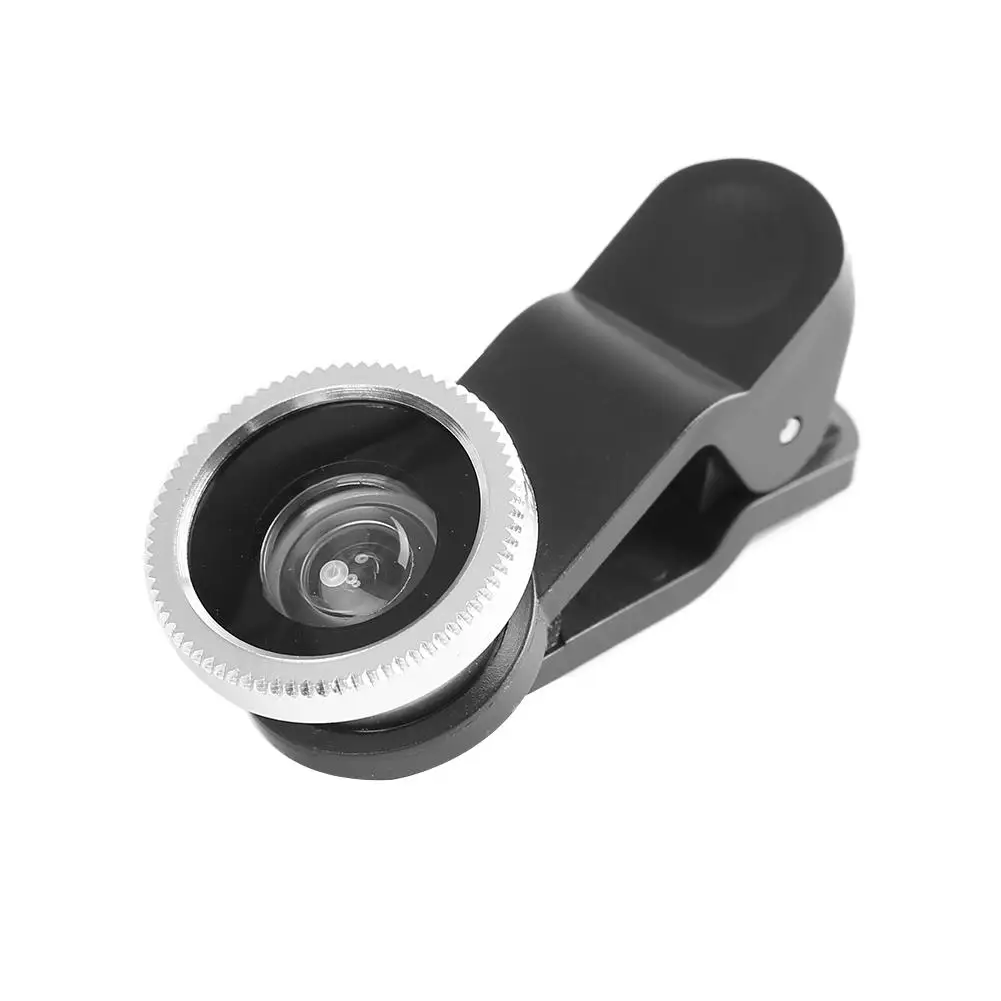 3 in 1 Mobile Phone Camera Lens Kits Wide Angle Macro Fisheye Lenses Ultra-Portable Mobile Fish Eye for iPhone Samsung Xiaomi smartphone lens kit