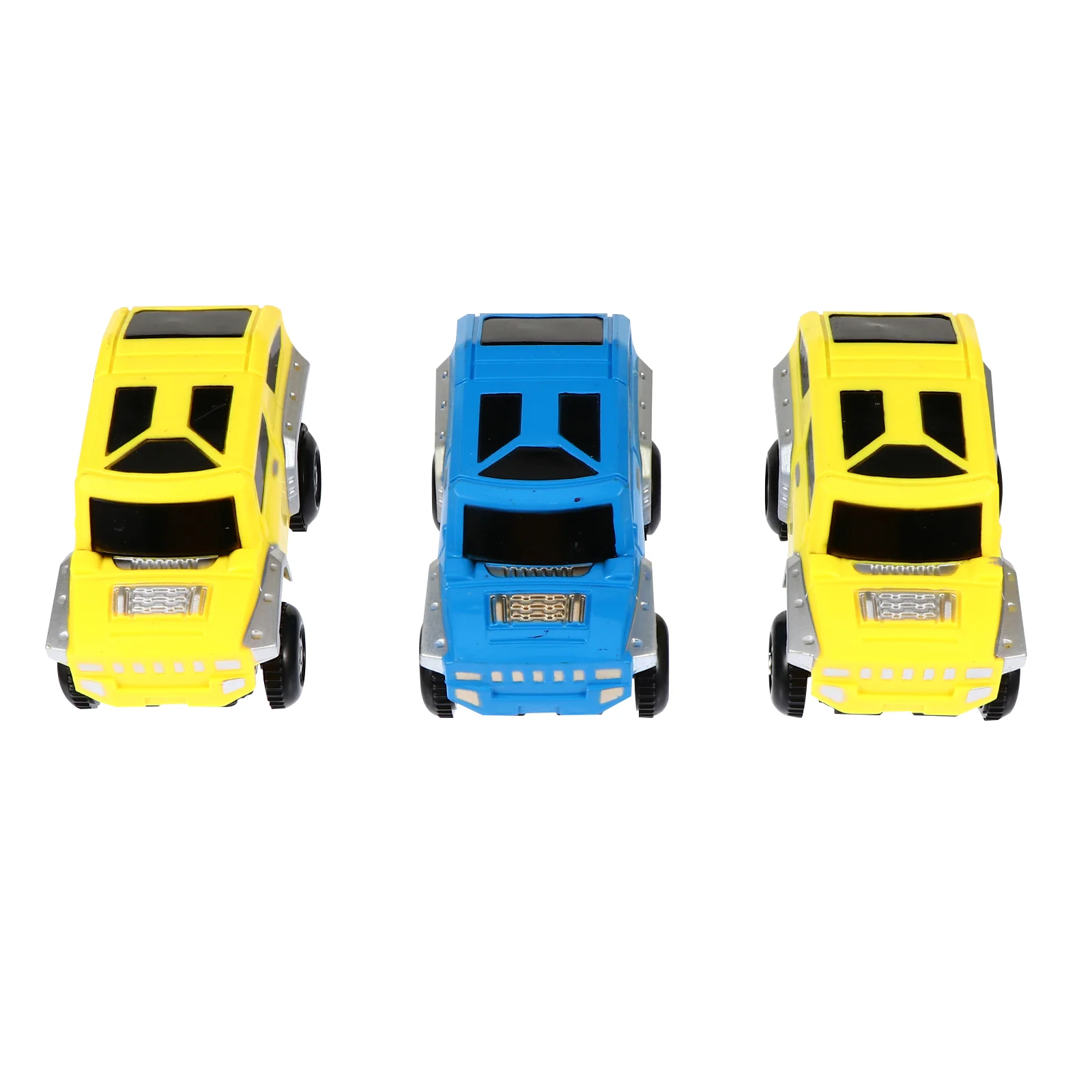 

3 Pcs Toy Accessories Track Car Toddler Child Toys for Cart Race Vehicle Playset Plastic Mini