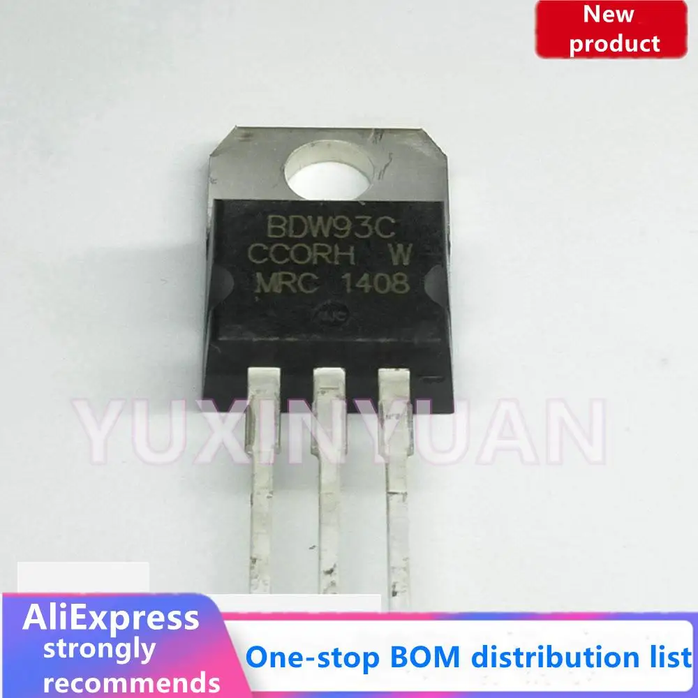 

BDW93C TO-220 IC NEW IN STOCK 10pcs/lot BDW93