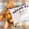Reusable Cotton Fabric Bread Bag Food Storage Bread Bag Kitchen Organizer For Loaf Bakery Kitchen Accessories Supplies 2