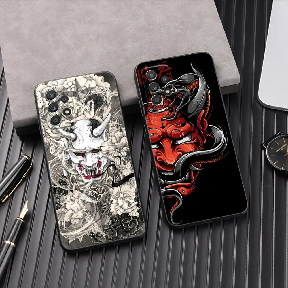 Japanese Samurai Ninja Phone Case - Soft Cover Design