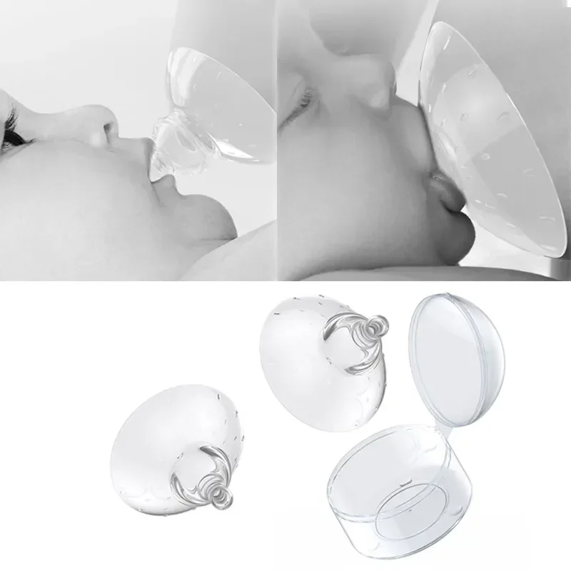 

1 Set Silicone Nipple Protectors Feeding Mothers Nipple Shields Protection Cover Breastfeeding Mother Milk Silicone Nipple