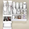 High Capacity Cosmetic Organizer Cosmetic Storage Boxs Jewelry Nail Polish Bathroom Organizer Hom Garden Makeup Bag Organization 3