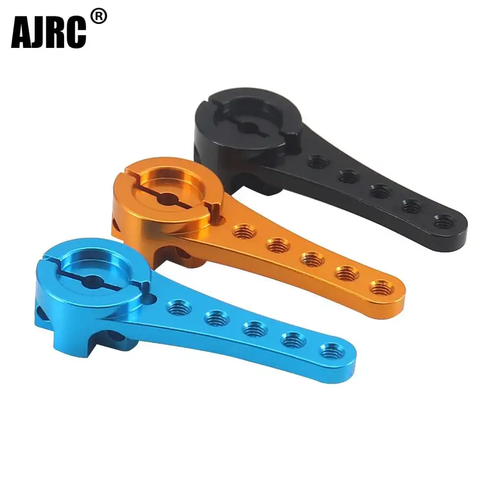 1pcs Aluminum Alloy 25t Steering Servo Arm Horn Length 46mm For 1/10 1/8 1/5 Rc Car Crawler Large Torque Servo Parts image 1