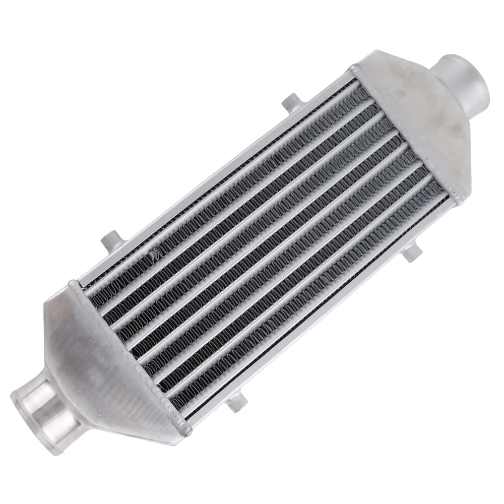 Intercooler De Montaje Frontal Universal, Turbo Intercooler Bar Y Placa Od = 63Mm, 300X160X65Mm