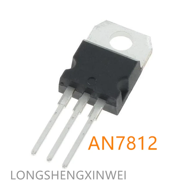 1PCS AN7812 7812 New Original Three-terminal Voltage Regulator IC Direct  Plug TO-220 - AliExpress