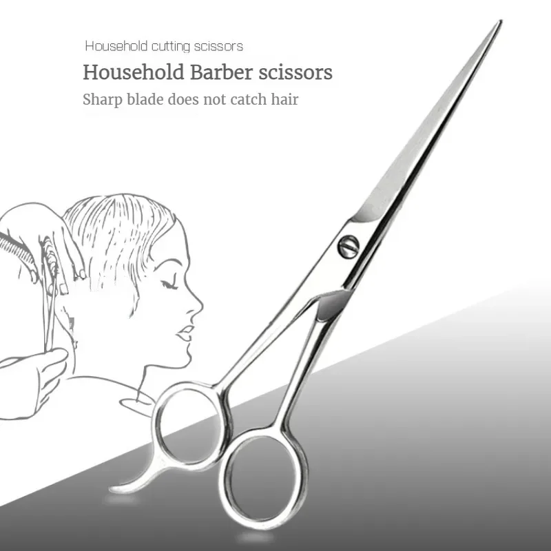 Tesoura de cabelo para barbeiro, cabeleireiro profissional, barbeiros, aço inoxidável, corte de cabelo, para salão de beleza, barbeiros