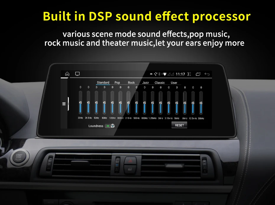 ID8 Qualcomm Snapdragon665 Android 12 Wireless CarPlay AUTO For BMW 6 Series  F1