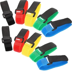 Fishing Rod Strap - Hook & Loop Fastener for Outdoor Tools, 7.87 Inches, 10/20 Pack (10PCs)