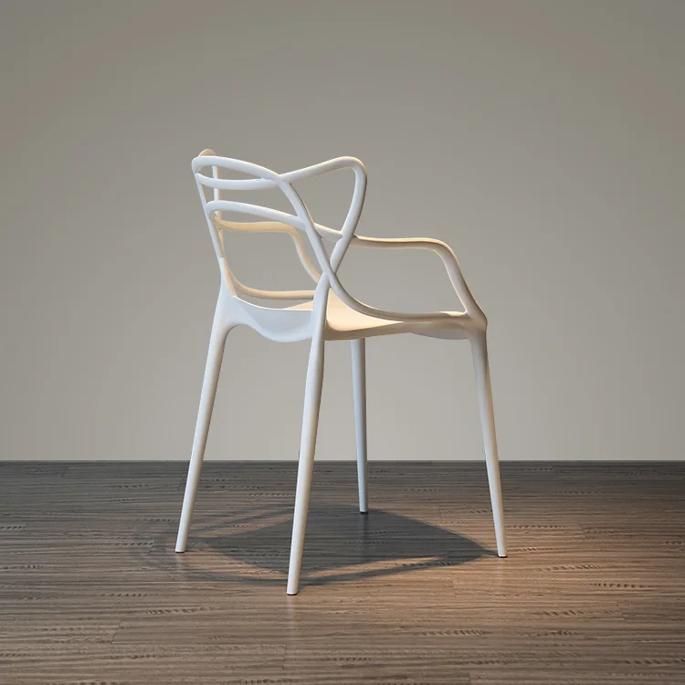 Transparent chair acrylic dining chair home ins net red plastic crystal stool simple modern balcony outdoor