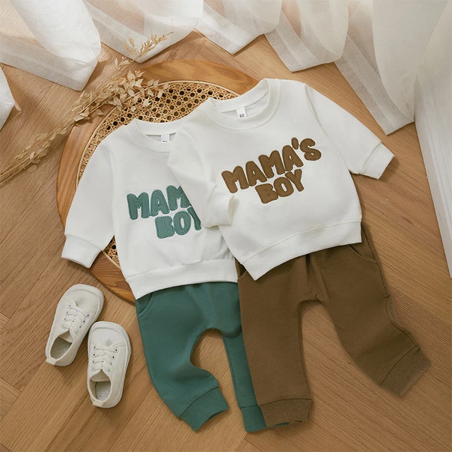 Autumn Baby Boys Clothes Kids Children Tracksuit Fashion Letter