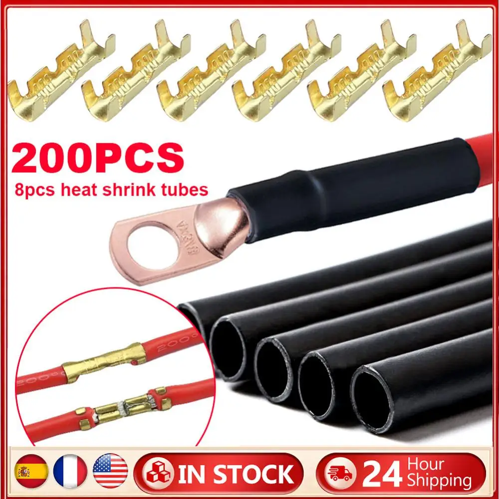 Brass Gold Dual Connector Terminals for Electronic Devices