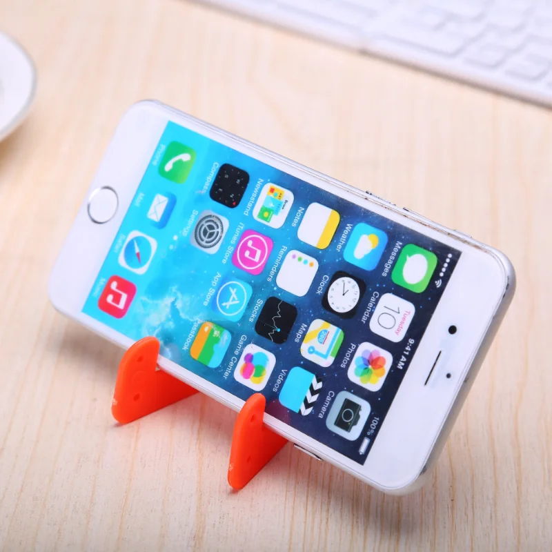 BLANC - Support portatif et pliable pour téléphone portable, porte