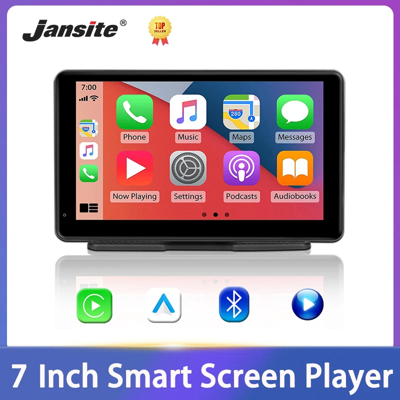 

Jansite Universal 7" Carplay Android Auto For Nissan Kia Honda Toyota VW Ford BMW Car Radio Multimedia Video Player Touch Screen